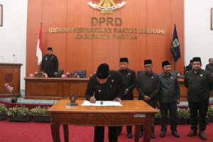 APBD Pacitan Tahun 2024 Ditetapkan Sebesar 1.6 Triliun