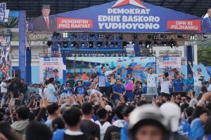 Gelar Kampanye Terbuka Di Pacitan, Ibas: Mohon Do’a & Suara Untuk Partai Demokrat