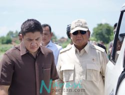 Mayor Teddy Bikin Histeris Kaum Hawa Saat Dampingi Prabowo Ke Pacitan