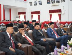 Anggota DPRD Simak Pidato Presiden Dalam Rangka HUT RI
