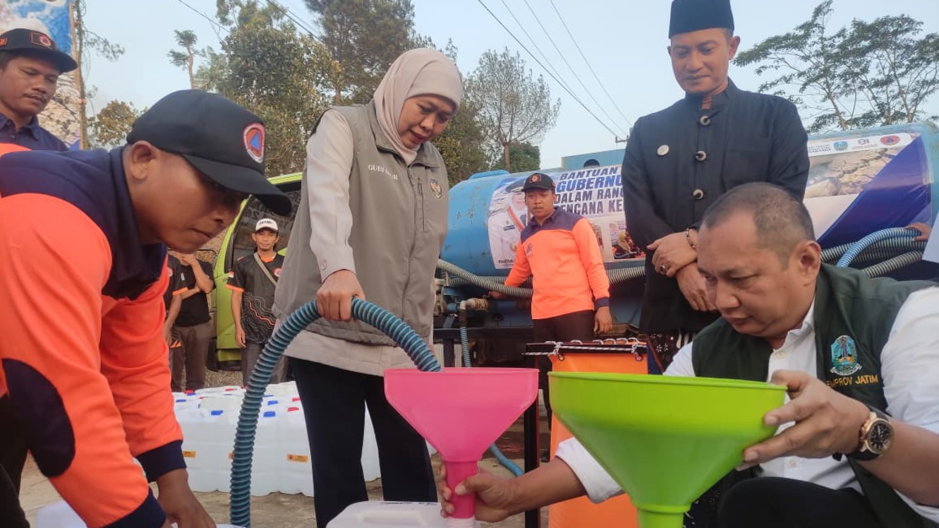 Atasi Krisis Air di Pacitan, Pemprov Jatim Salurkan Dana Penanganan Kekeringan Rp 3,8 Miliar